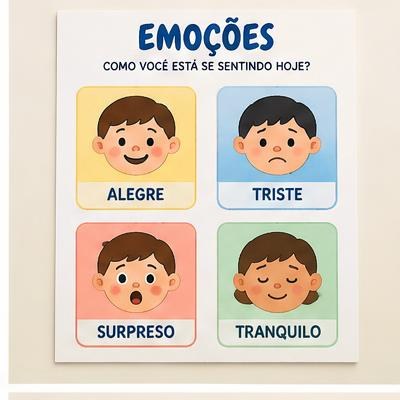 Prévia ilustrativa: Jogo das Emoções