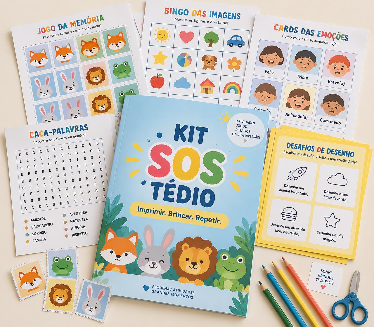 Prévia ilustrativa: Guia Rápido para os Pais